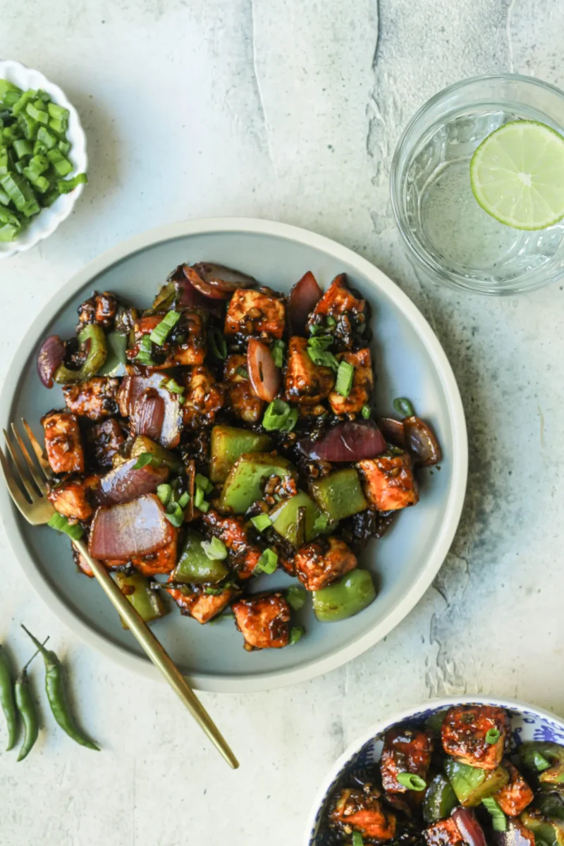Paneer Pepper Fry